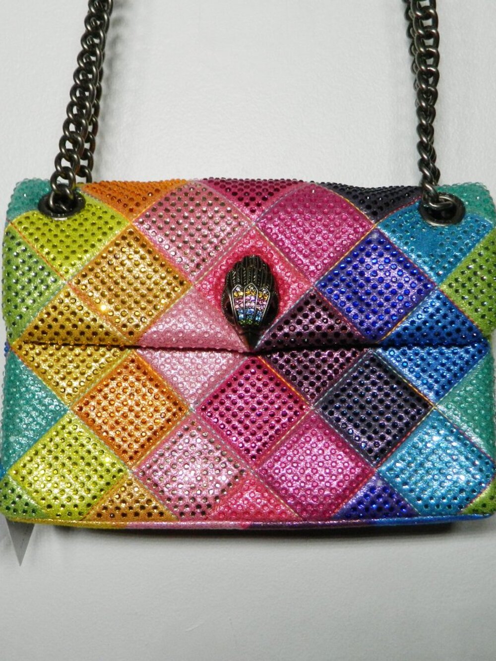 Kurt Geiger $268 Medium Kensignton Multi Fabric NWT! - Picture 3 of 6